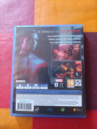 PS4 Spiderman y Spiderman Miles Morales