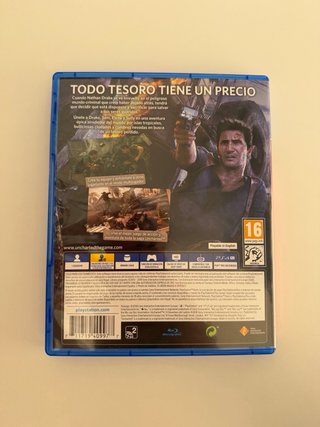 Uncharted 4: El Desenlace del Ladrón PS4