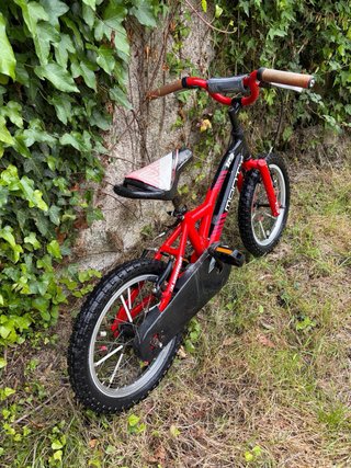 Bici infantil Monty 103 roja