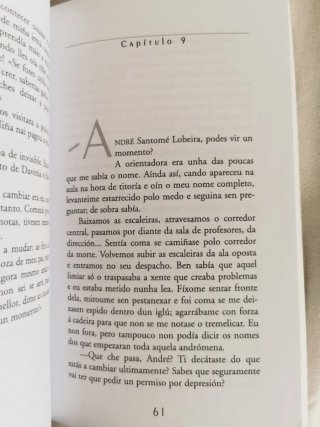 Libro lectura juvenil "A pomba e o Degolado"