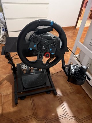 Volante Logitech G29 + Cockpit