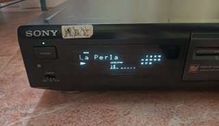 Reproductor MiniDisc Sony MDS-JE510 + Mando