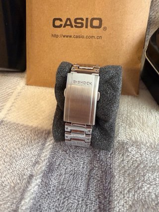 G-Shock Casio Azul y Plateado