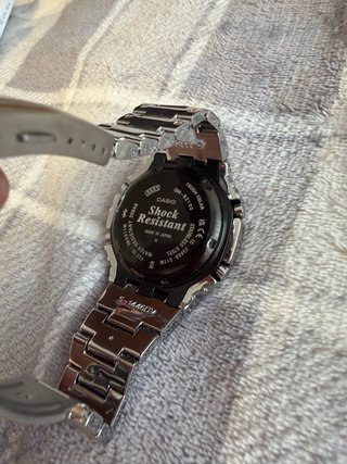 G-Shock Casio Azul y Plateado