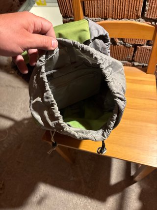 Zainetto trekking Quechua grigio/verde