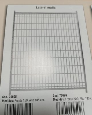 perreras completas 280€ y 300€ acero galvanizado