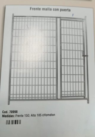 perreras completas 280€ y 300€ acero galvanizado