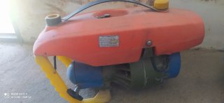Aqua Scooter Naranja y Azul
