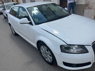 Audi A3 2008 1.9 con choque frontal
