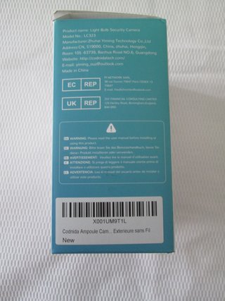 CAMARA DE BOMBILLA VIGILACIA WIFI CODNIDA