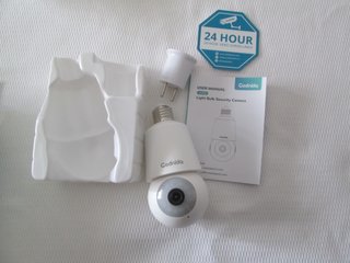 CAMARA DE BOMBILLA VIGILACIA WIFI CODNIDA