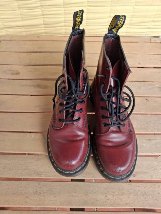 Botas Dr Martens rojas talla 37