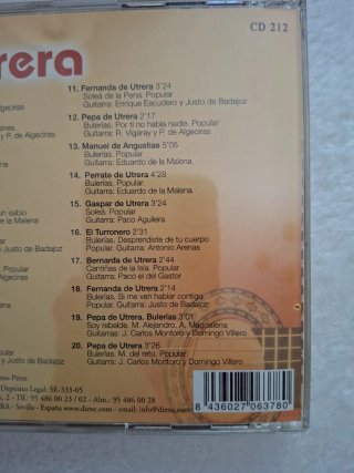 CD El Compás de Utrera - Flamenco Gitano