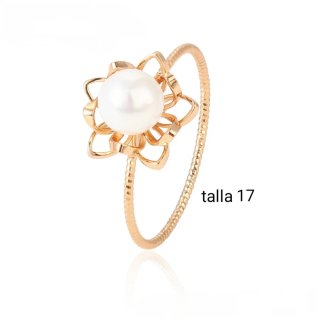 3 joyas por 15€.Anillo chapado en oro,Talla 17