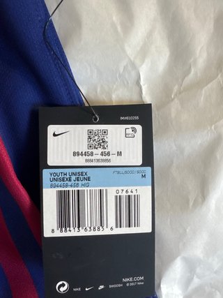 Camiseta FC Barcelona Nike Talla Niño M 10-12 años