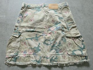 Gonna militare floreale 14 anni