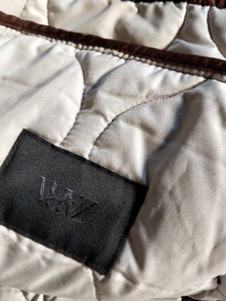 Chaqueta acolchada Zara mujer marrón