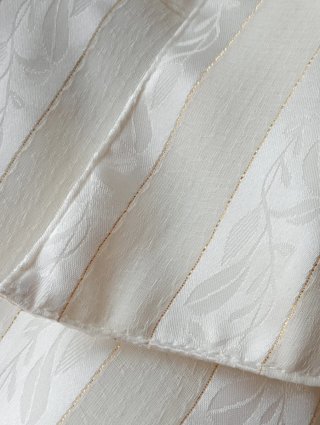 Camicia organza vintage bianca