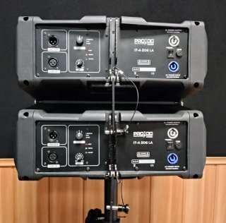 Equipo de sonido auto-amplificado para PA