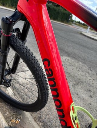 Cannondale Scalpel HT carbon 4 Talla L Roja