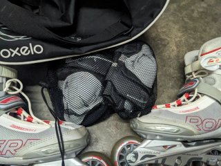 Patines en línea ,Rollerblade y protectores