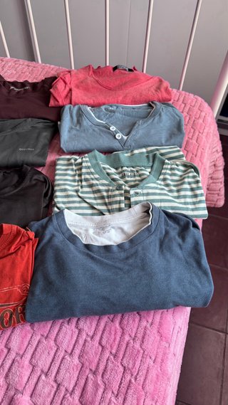 Lote 10 Camisetas Hombre Talla M
