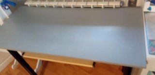 Escritorio moderno metal y madera