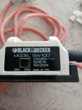 Plancha de viaje Black&Decker Valentina