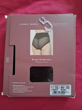 Braga reductora YABEL MIRA negra talla única