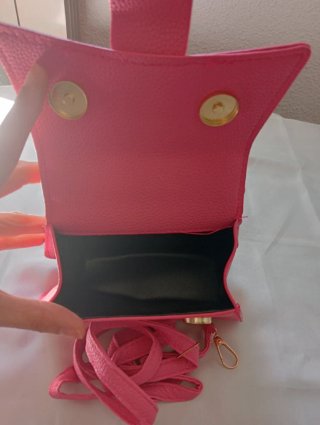 Mini bolso rosa