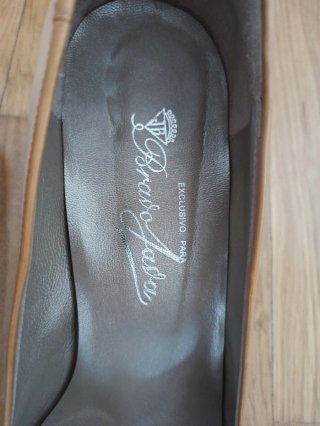 Zapatos Bravo Java tacón beige 39