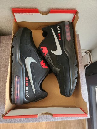 Nike Air Max LTD 3 Zapatillas Negras Rojas