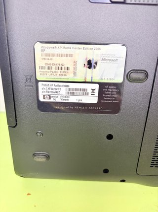 HP Pavilion DV6000 + Windows XP