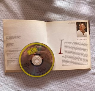 Libro CD Stravinsky - Consagración de la primavera