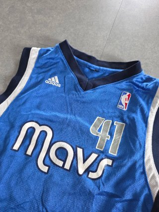 Maglia NBA Dallas Mavericks Nowitzki #41 Adidas