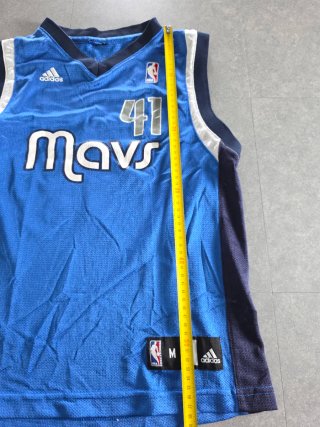 Maglia NBA Dallas Mavericks Nowitzki #41 Adidas