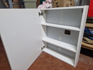 Estantería Blanca de Madera