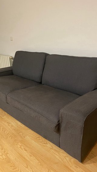 Sofá Ikea Kivik 3 plazas gris