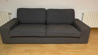 Sofá Ikea Kivik 3 plazas gris