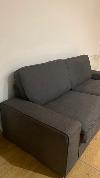 Sofá Ikea Kivik 3 plazas gris