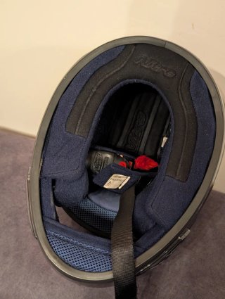 Casco Nitro N1200-VX Negro Brillante