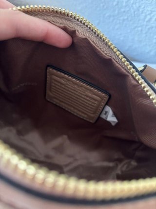 Bolso y Cartera Coach Monogram Beige
