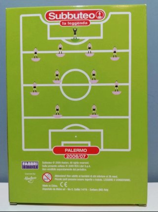 Subbuteo La Leggenda Squadra Palermo 2006/07 Nuova