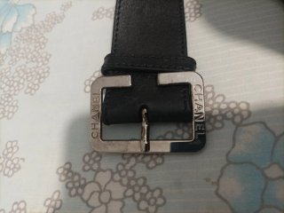Riñonera de piel negra de Chanel