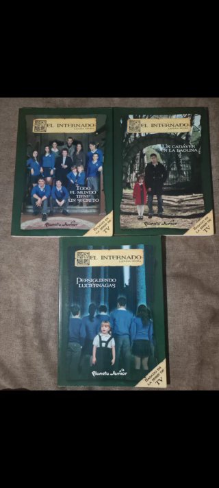 Packs libros el internado laguna negra