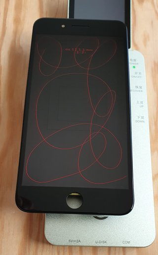 Schermo originale iPhone 7 Plus nero in vendita