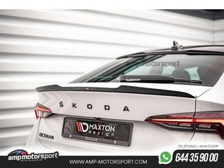 AÑADIDO DE ALERÓN PARA SKODA OCTAVIA BERLINA MK4 2019--