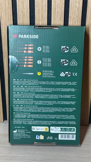 Juego de destornilladores aislados 1000V Parkside