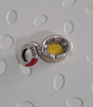 Charm Coliseo Roma Plata y Esmalte