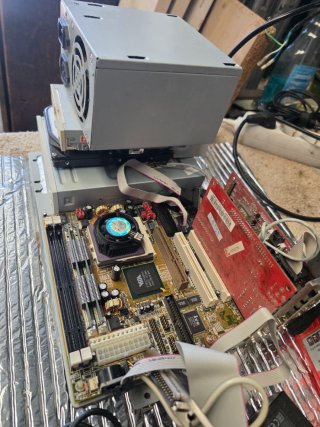 Set di componenti PC vintage